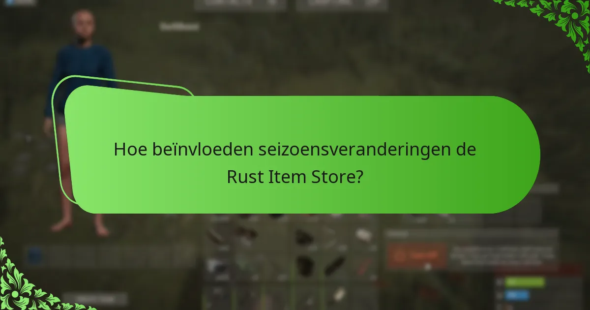 Welke promotionele evenementen vinden er plaats in de Rust Item Store?