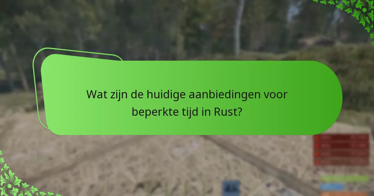Hoe ondersteunt de Rust-gemeenschap eventdrops?
