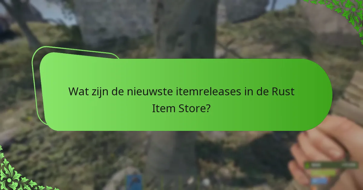 Hoe beïnvloeden itemrotaties de strategieën van spelers in Rust?