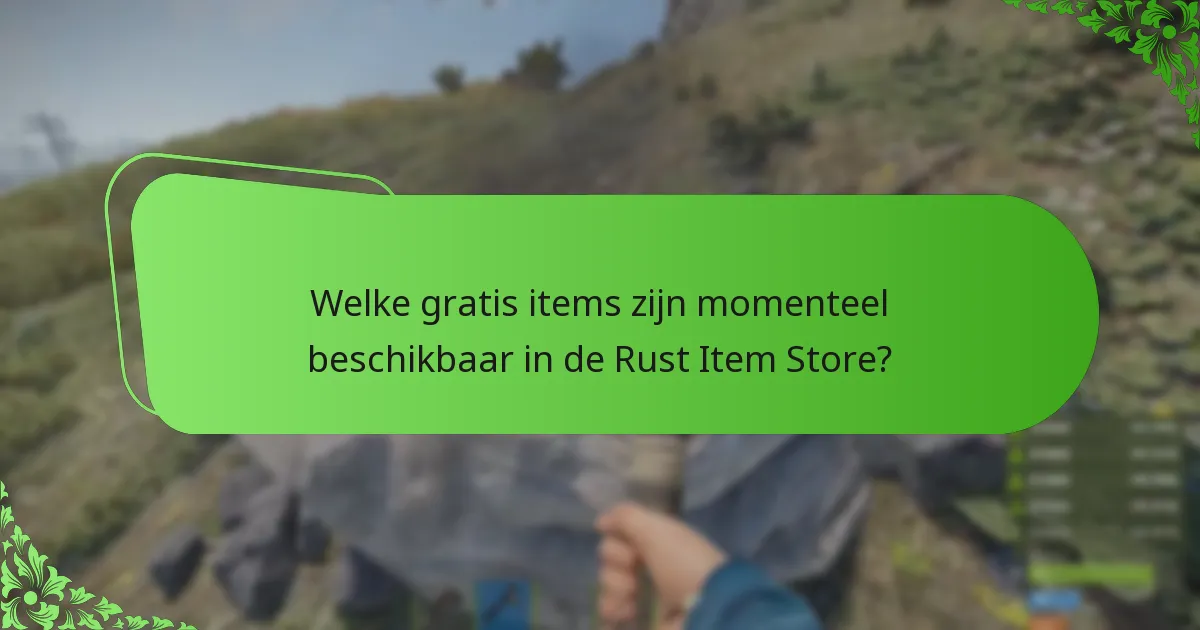 Hoe kunnen gebruikers items kopen uit de Rust Item Store?